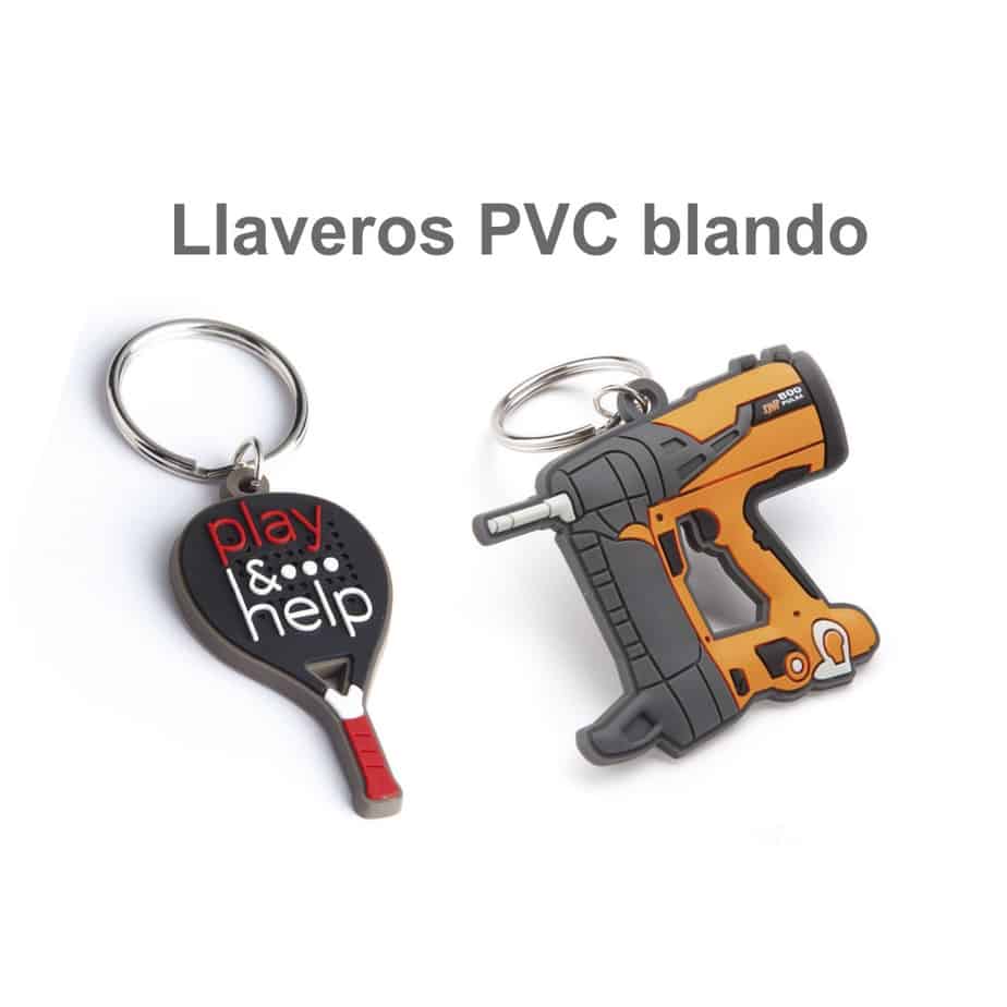 Llavero Polipiel personalizado (varios Colores)